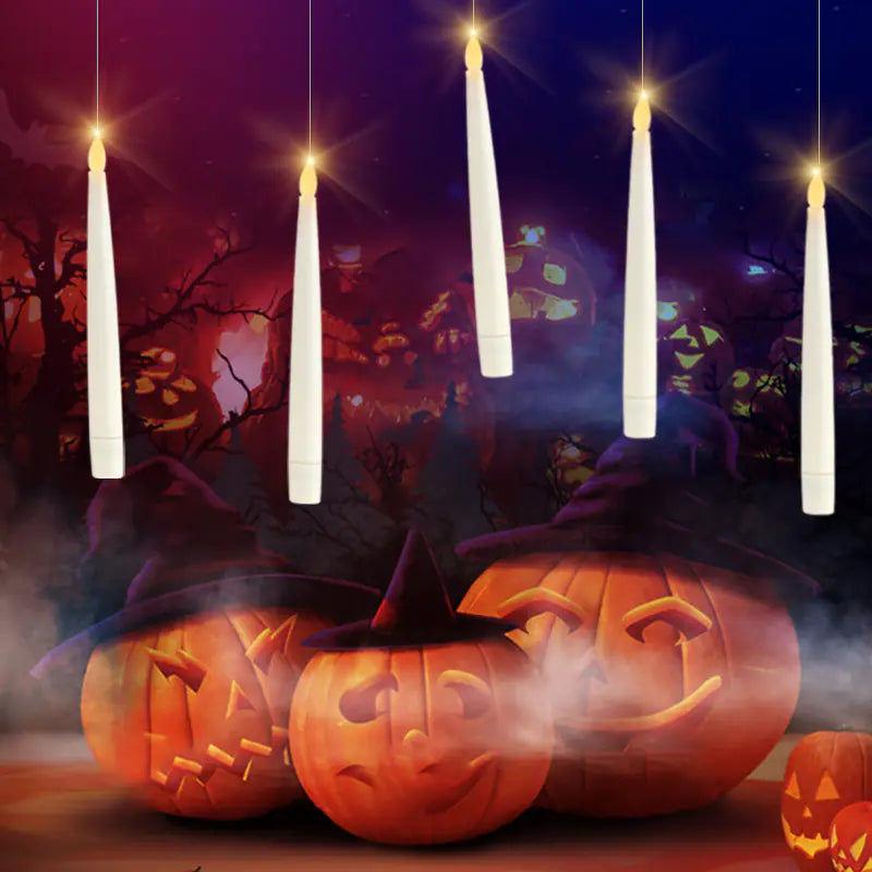 Flameless Candles with Magic Wand Remote